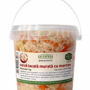 Varză tocată murată cu morcov 1kg